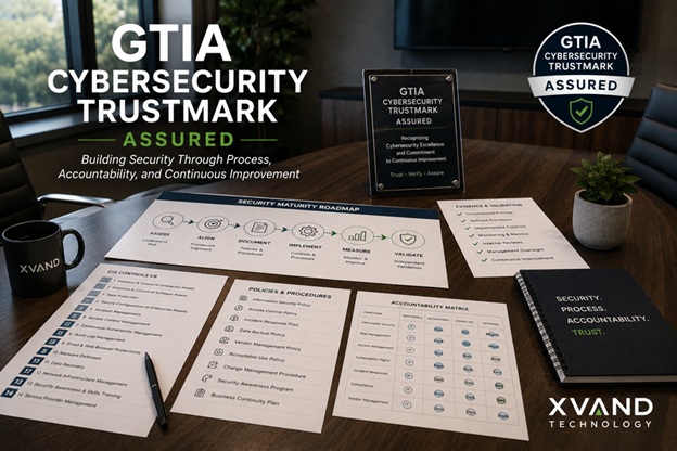 Xvand Achieves GTIA Cybersecurity Trustmark Assured Statusy